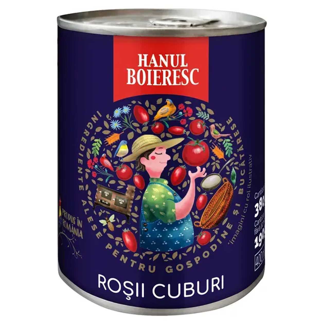 Hanul Boieresc Rosii cuburi 380 g