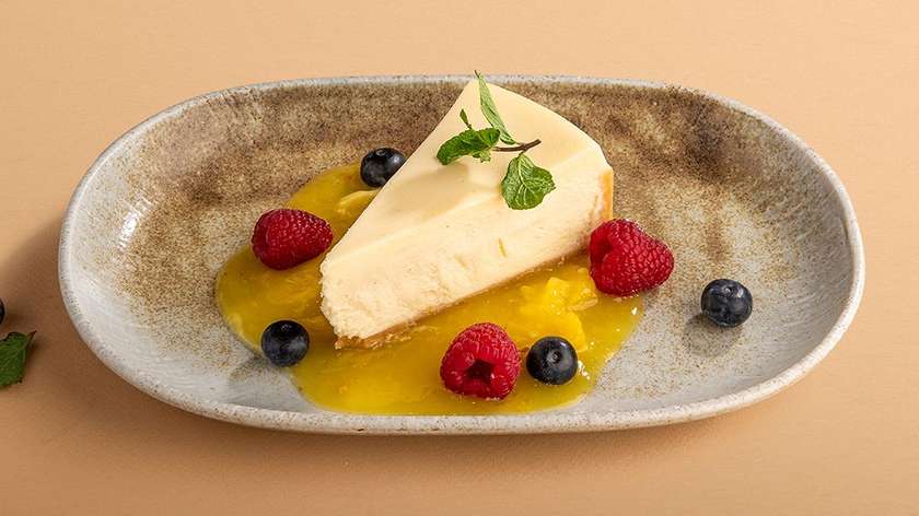 Traditional cheesecake