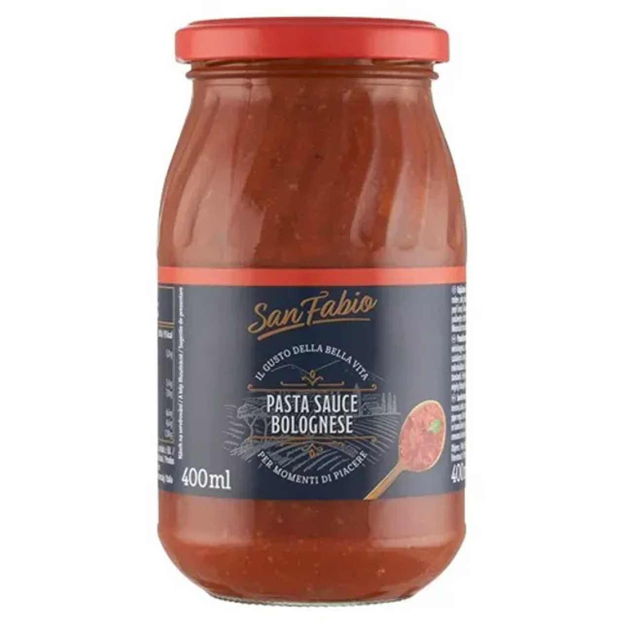 San Fabio Bolognese sos de rosii cu carne tocata de vita 400 ml