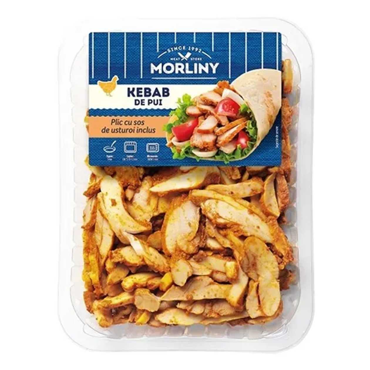 Morliny Kebab Pui&Sos Usturoi 400 g