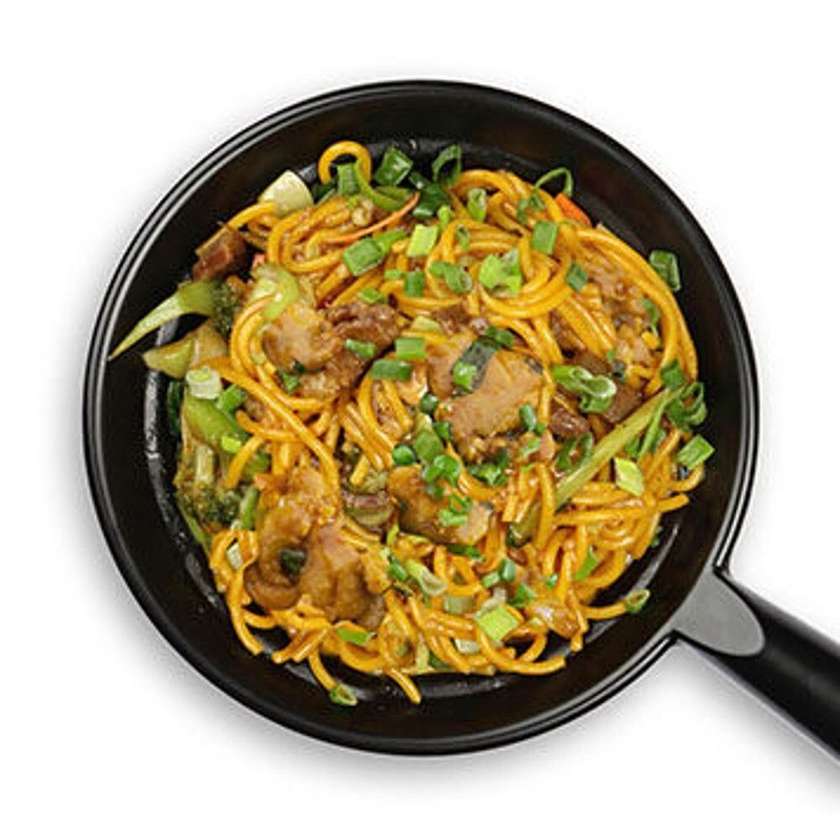137. Lo Mein noodles with chicken