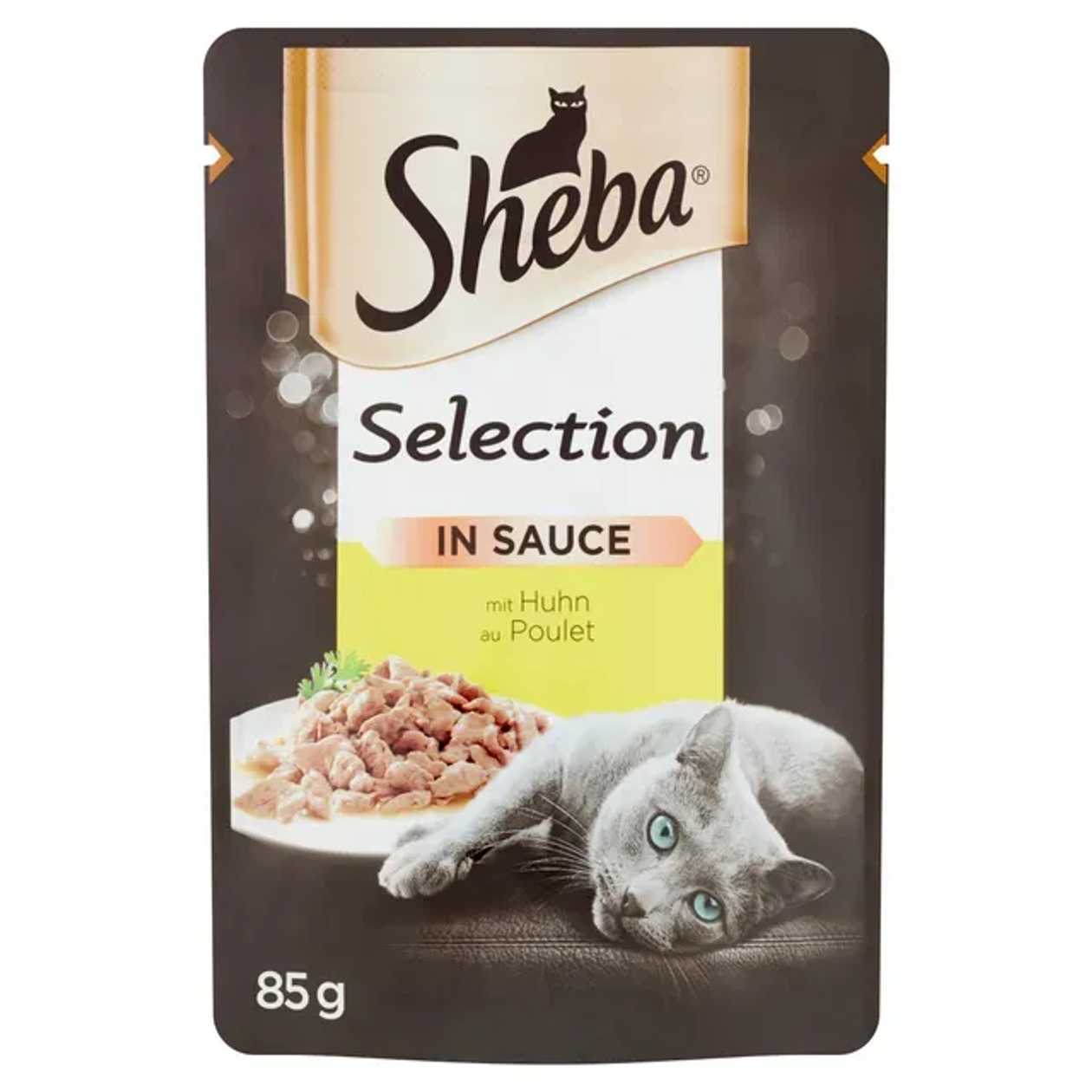 Sheba selection Hrana umeda cu pui pentru pisici adulte 85 g