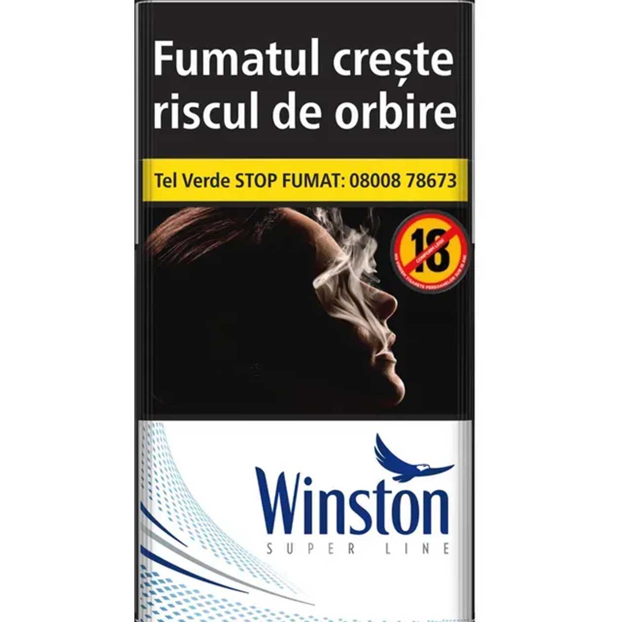 Winston Super line blue tigari