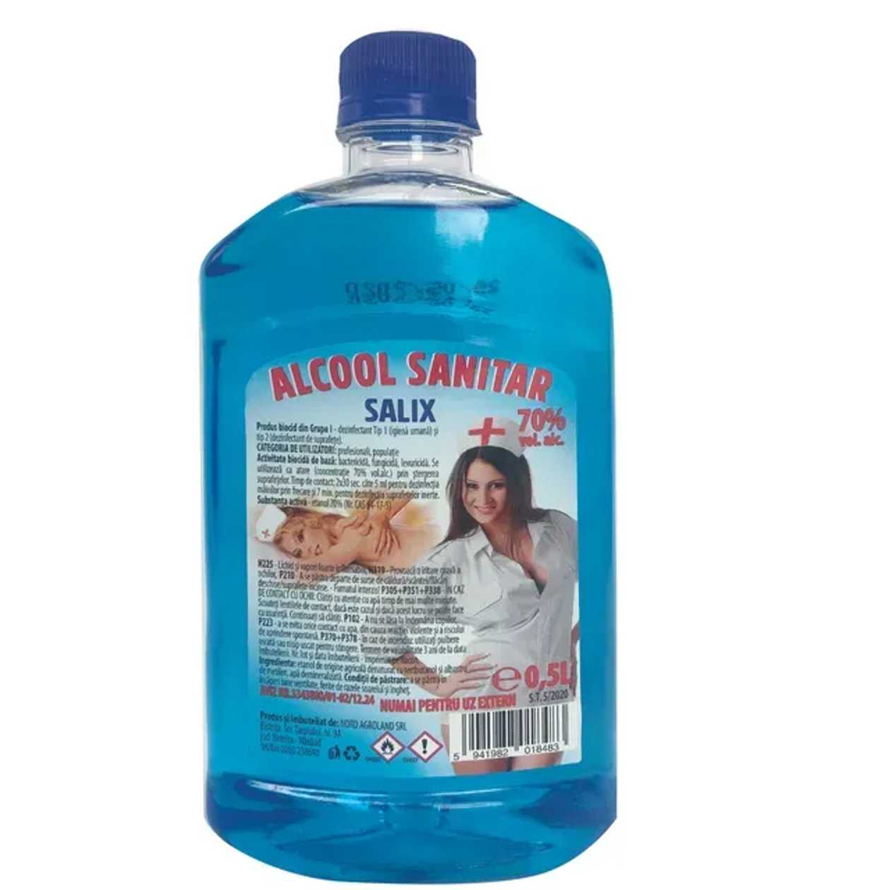 Salix Alcool sanitar 70% 500 ml