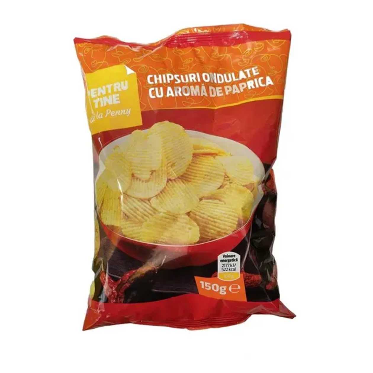 Pentru tine de la PENNY Chips arpaprika ondulat 150 g