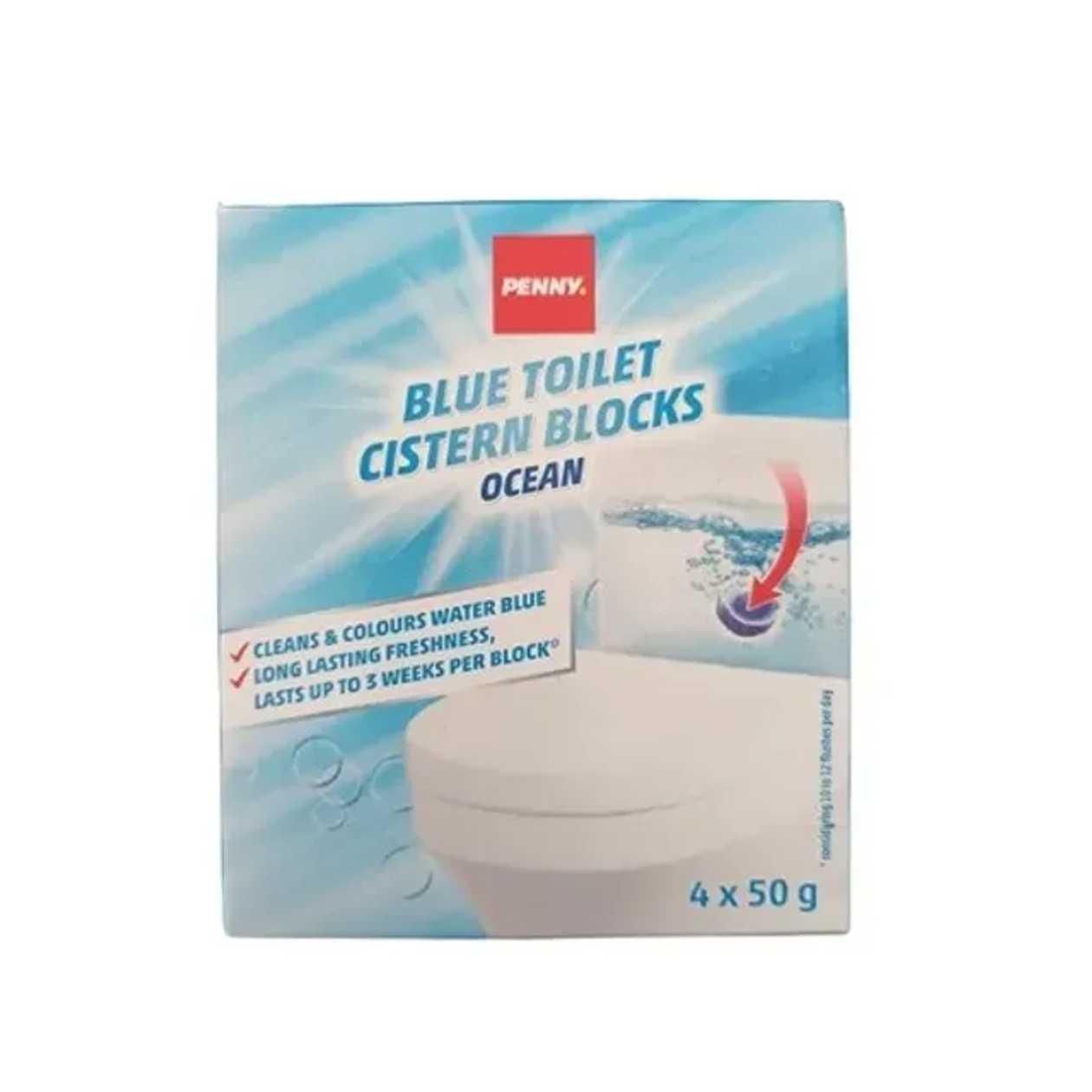 PENNY Tablete odorizant bazin WC 4 x 50 g