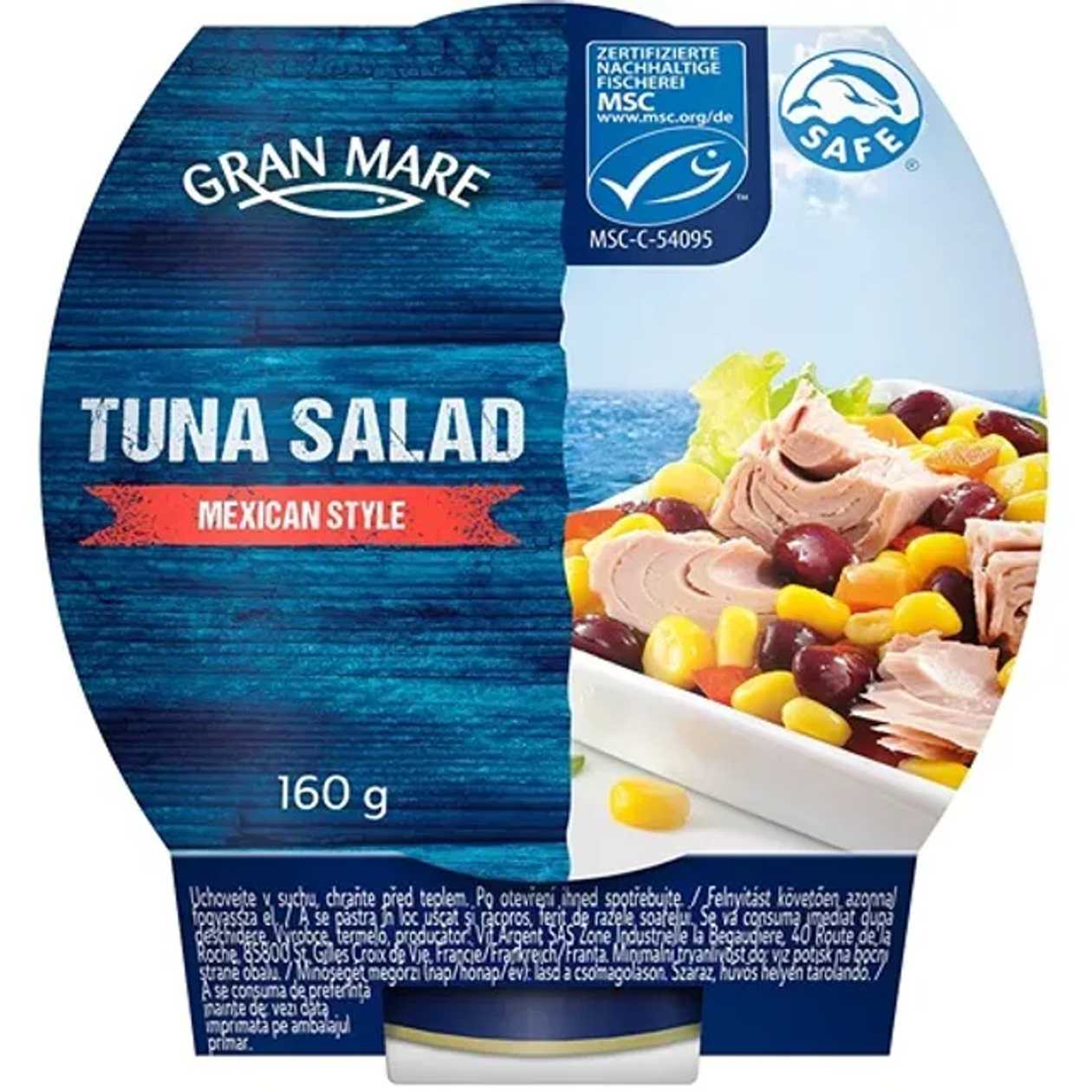 Gran Mare Salata cu ton diverse sortimente 160 g