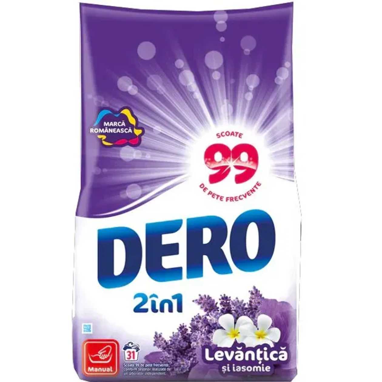 Dero detergent manual 2in1 1.4 kg