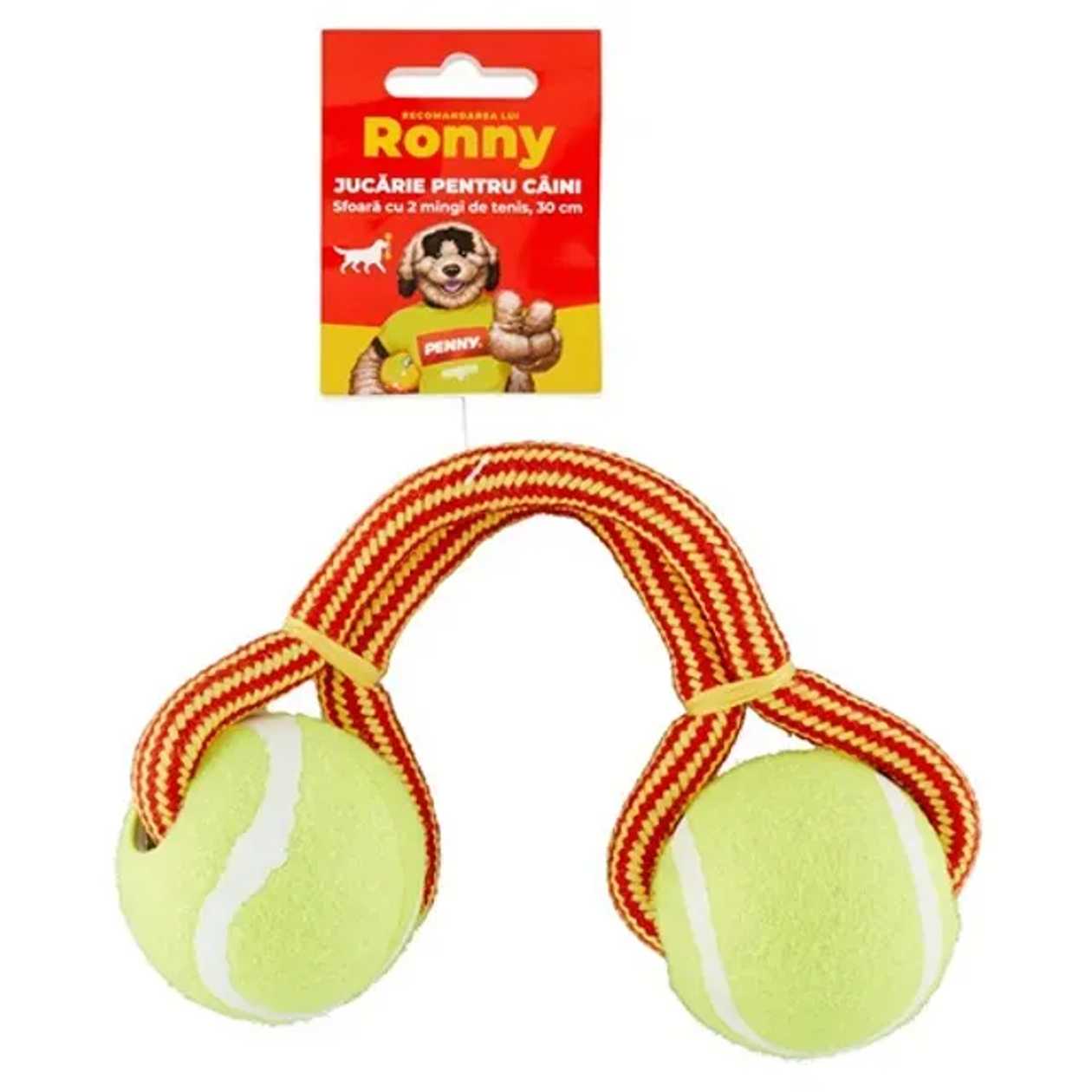 Ronny Jucarie cu mingi tenis