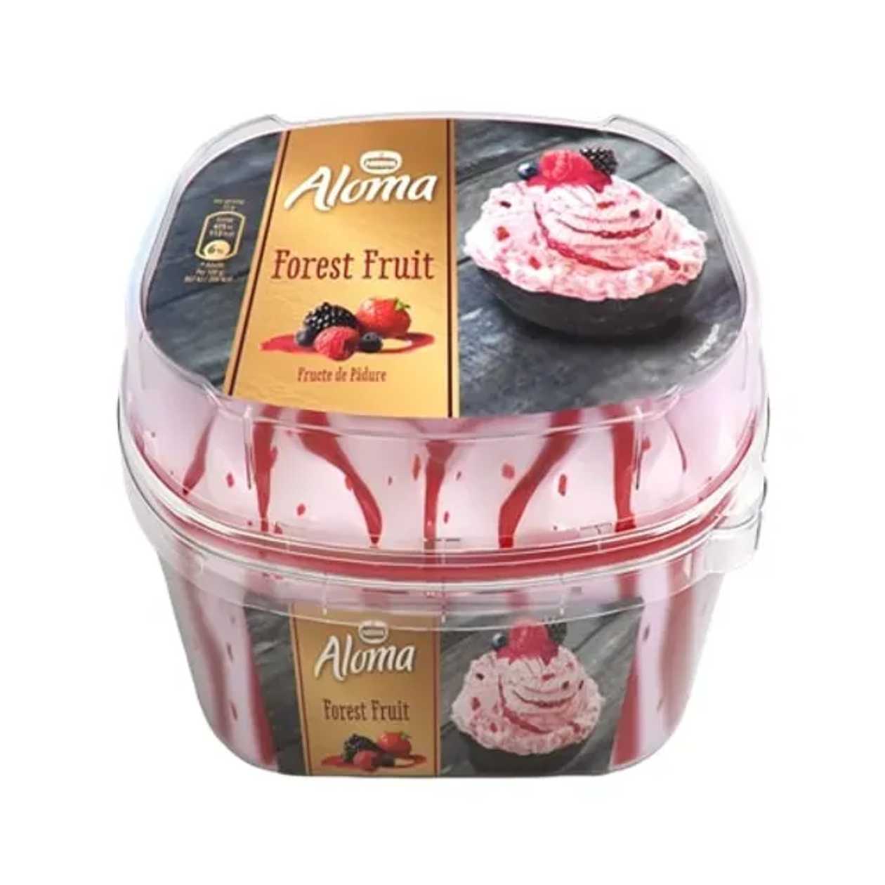 Aloma Inghetata aroma vanilie si sirop fructe de padure 500 g