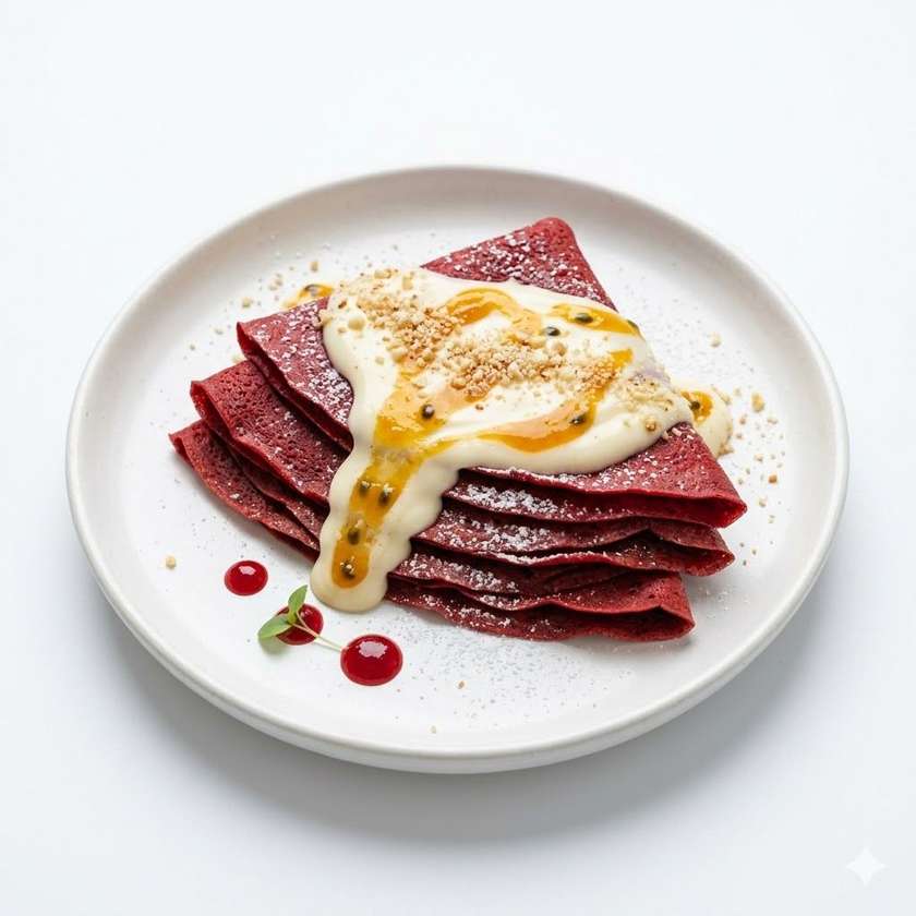 Red Velvet Crepe