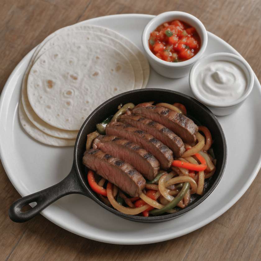 144. Brazilian Beef Tenderloin Fajitas (150 g)