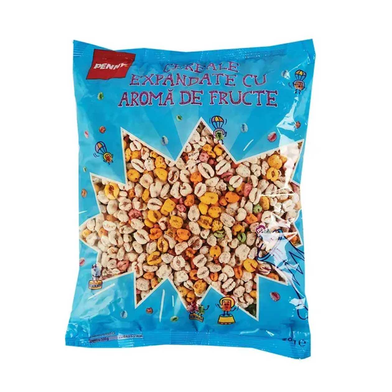 PENNY Cereale expandate aroma de fructe 300 g