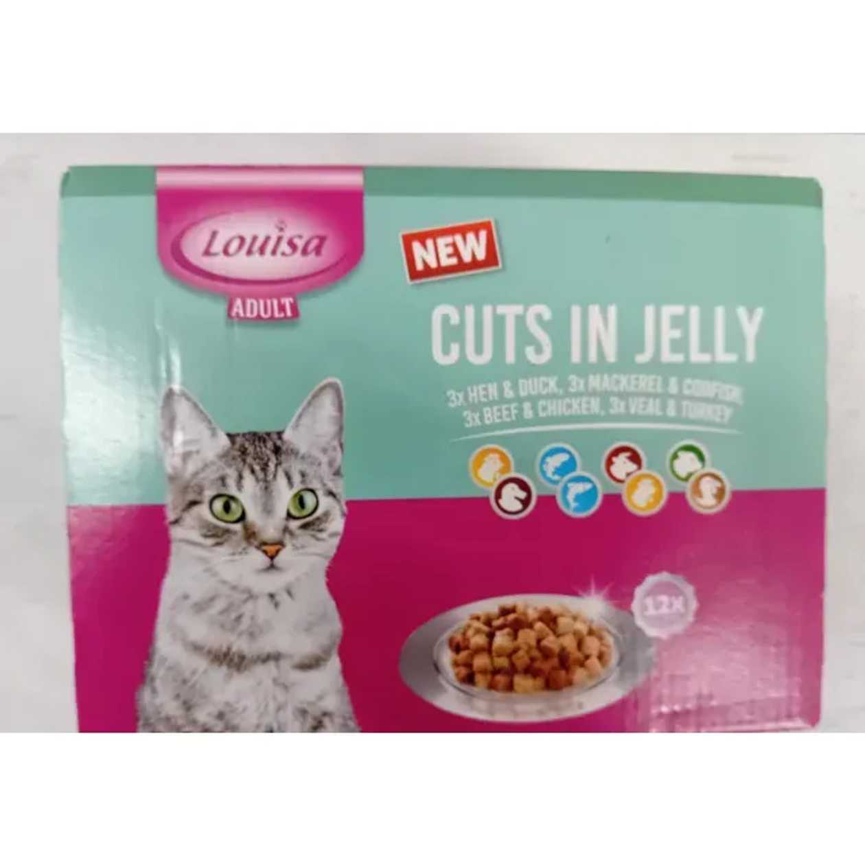 Louisa Hrana umeda pentru pisici div sortimente 12 x 100 g