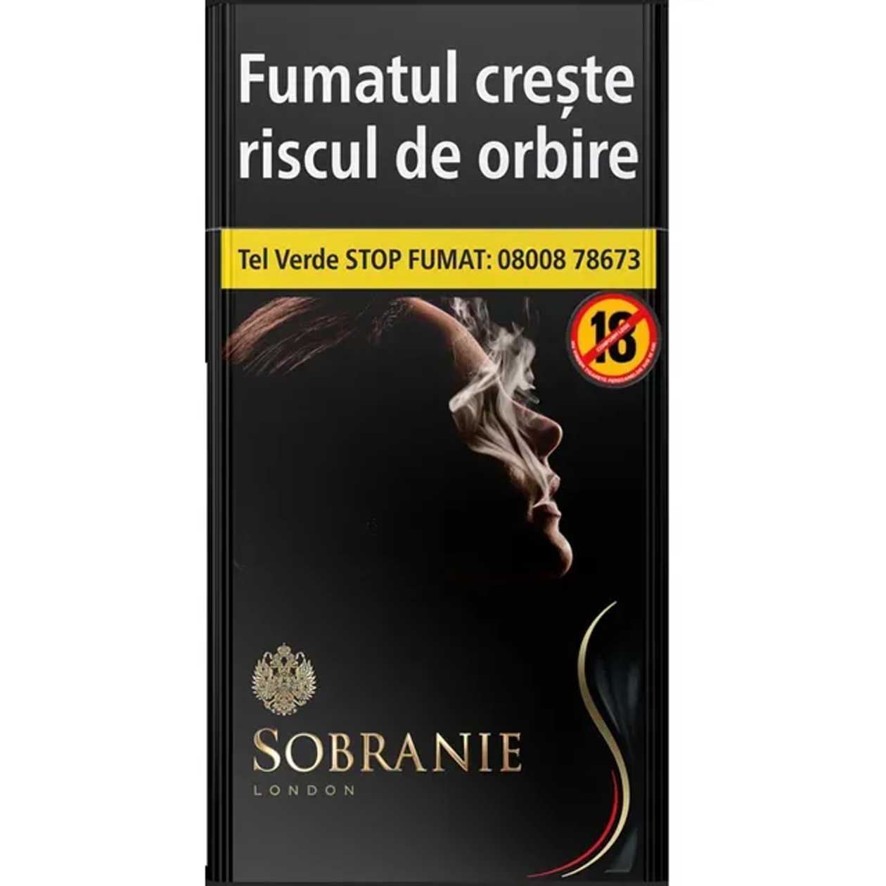 Sobranie Superslims Black tigari
