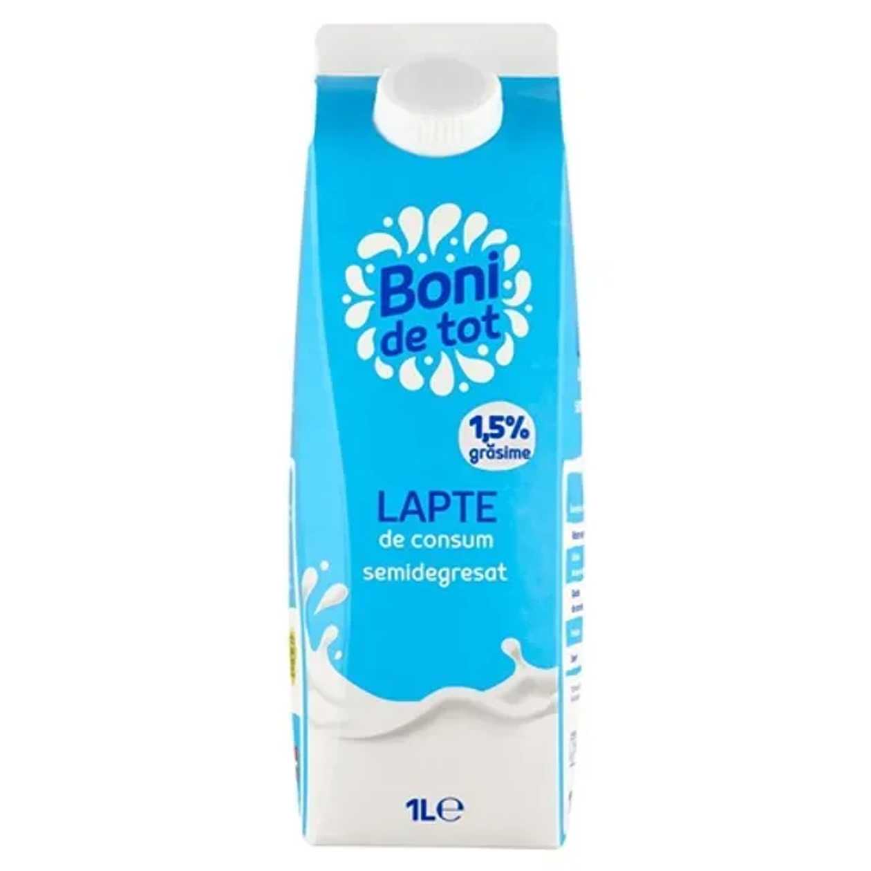 Boni de Tot de tot Lapte 1,5% 1 l