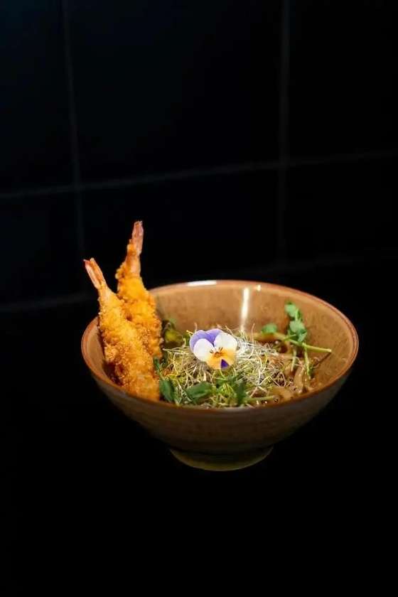 Thai Citrus Udon Krewetki Panko
