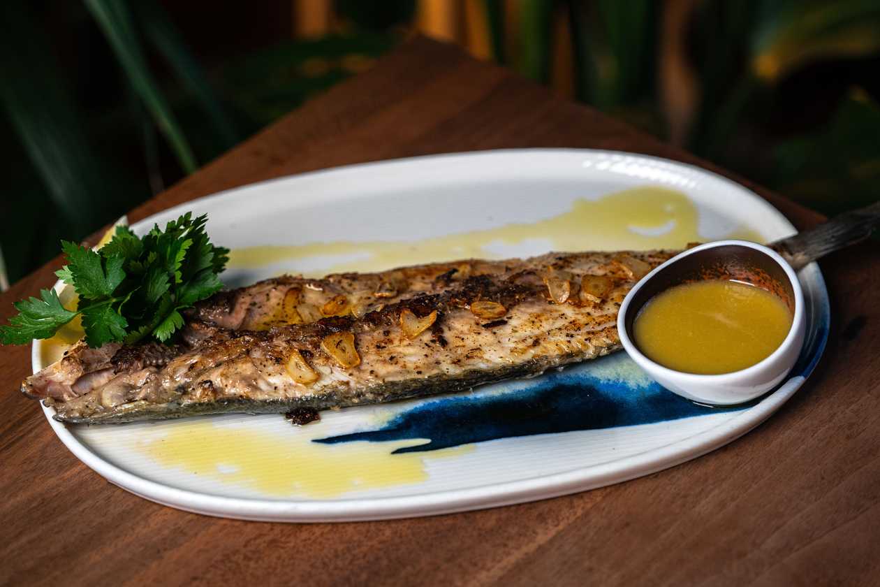Olive Oil Grilled Loupe De Mare (300g)