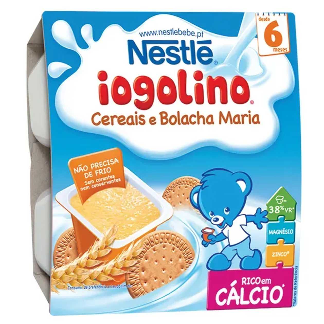 Nestle Iogolino biscuiti 4 x 100 g