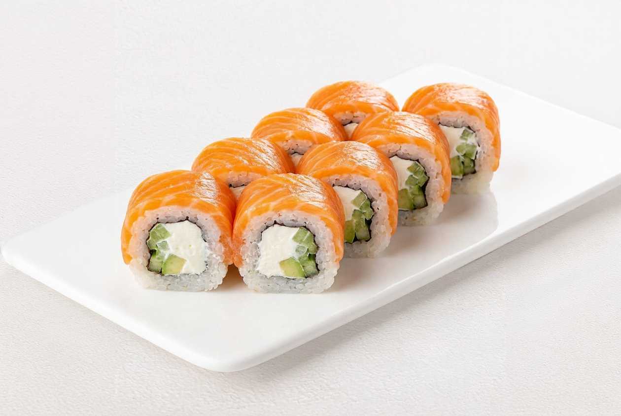 6. Philadelphia Sake Maki