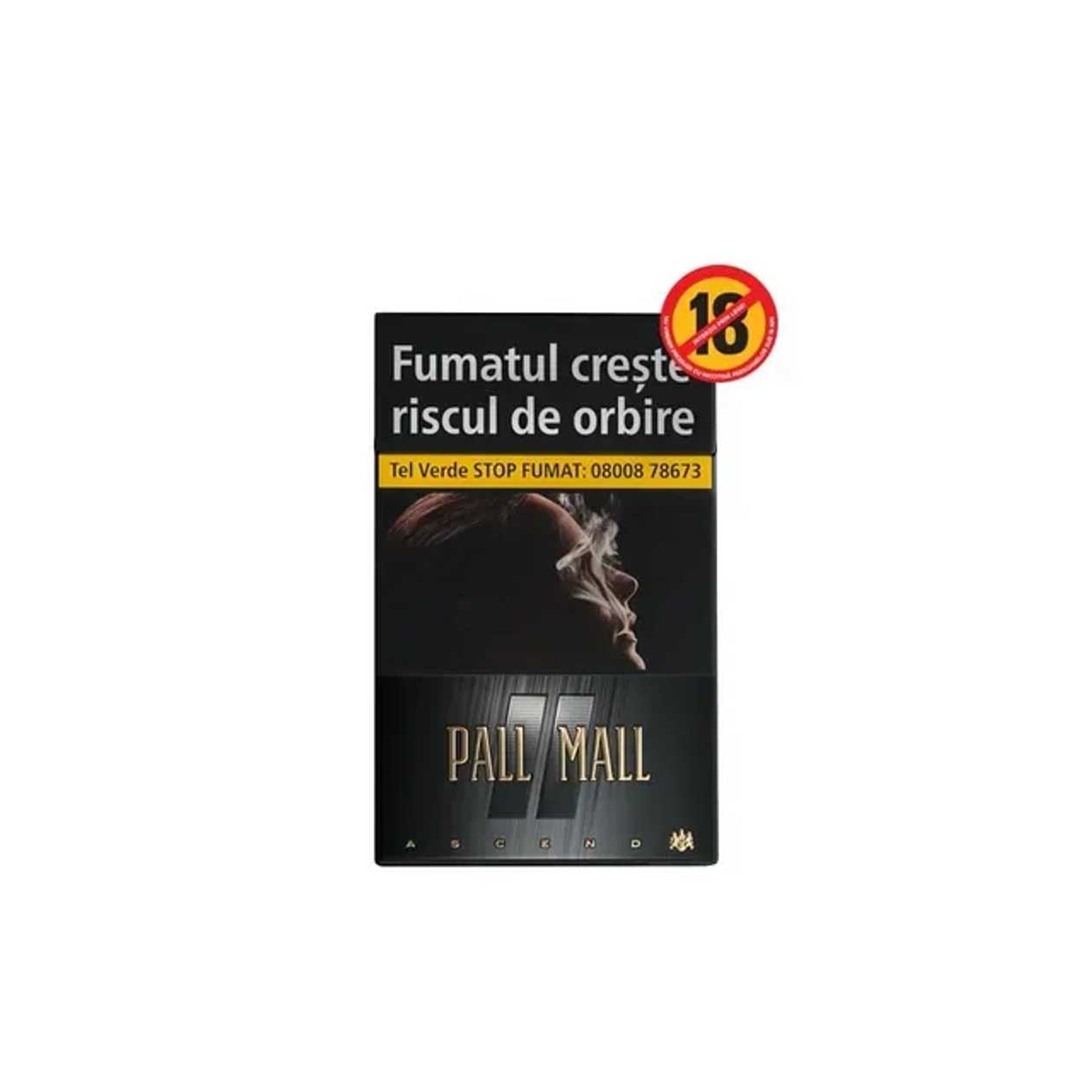 Pall Mall Ascend black tigari