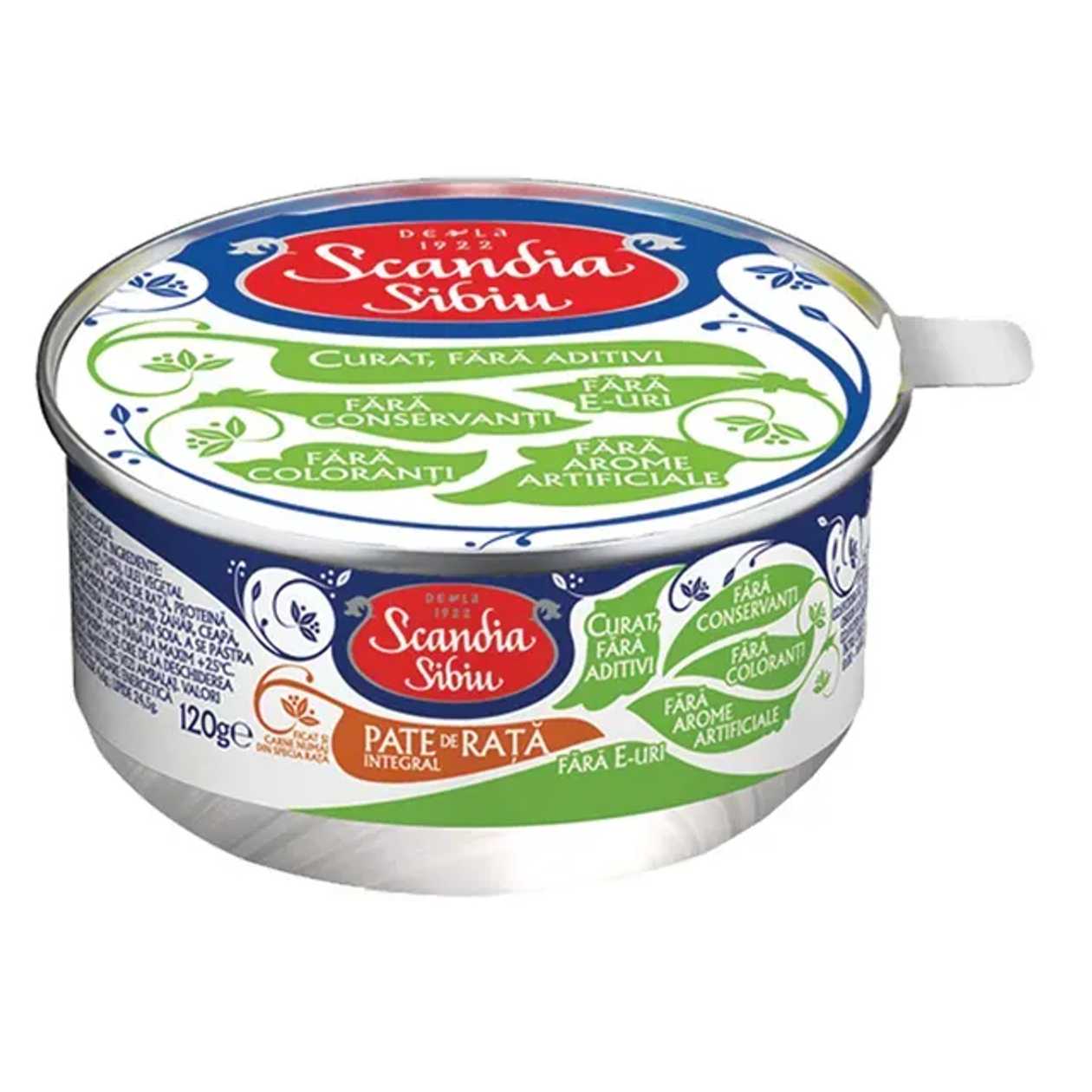 Scandia Sibiu pate de rata 120 g