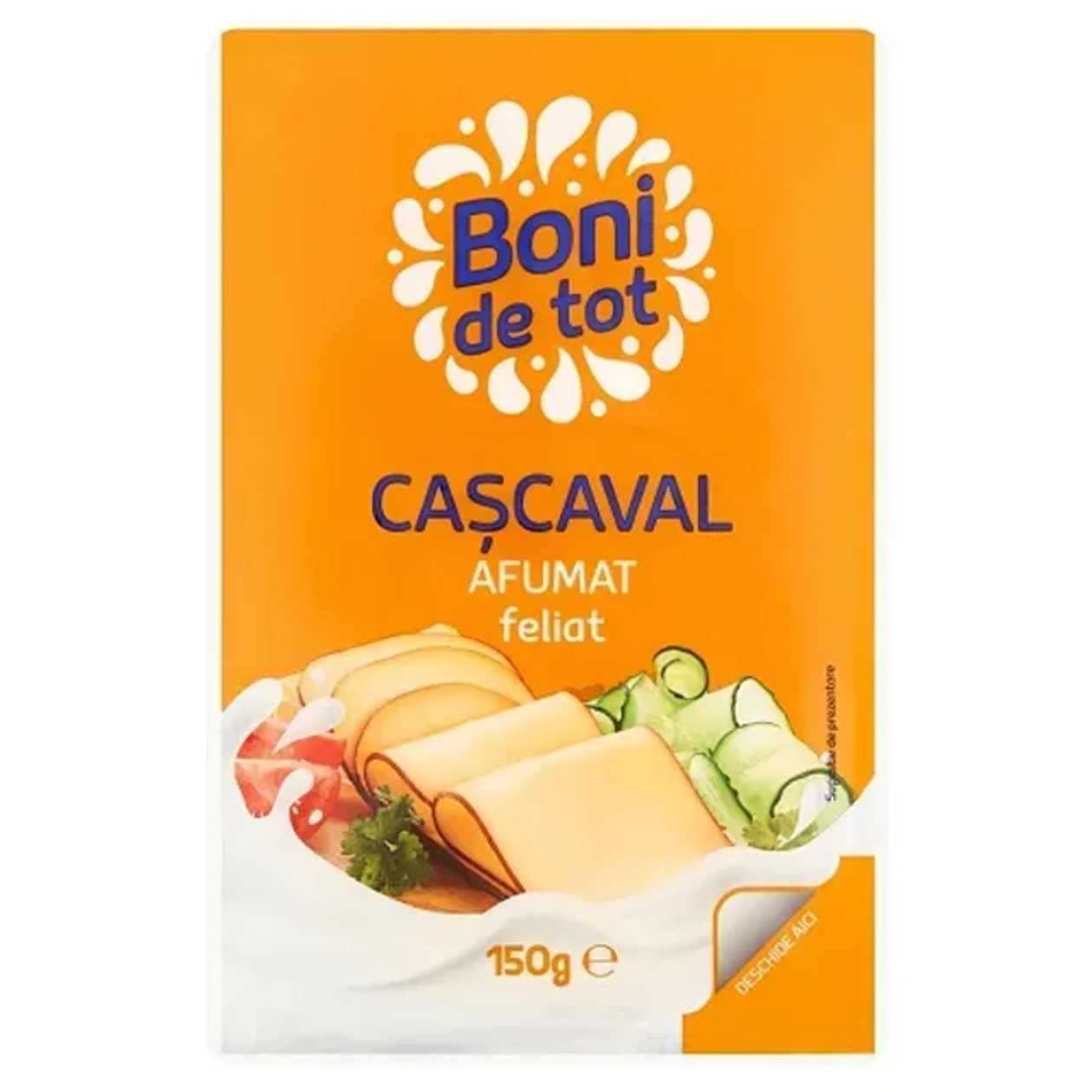 Boni de Tot Cascaval afumat felii 150 g