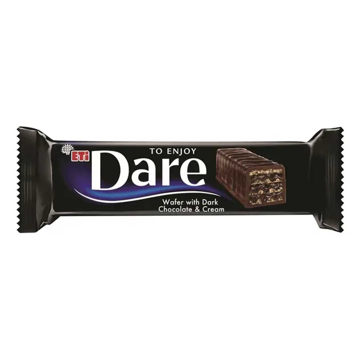 Dare Napolitane glazura ciocolata neagra 50 g