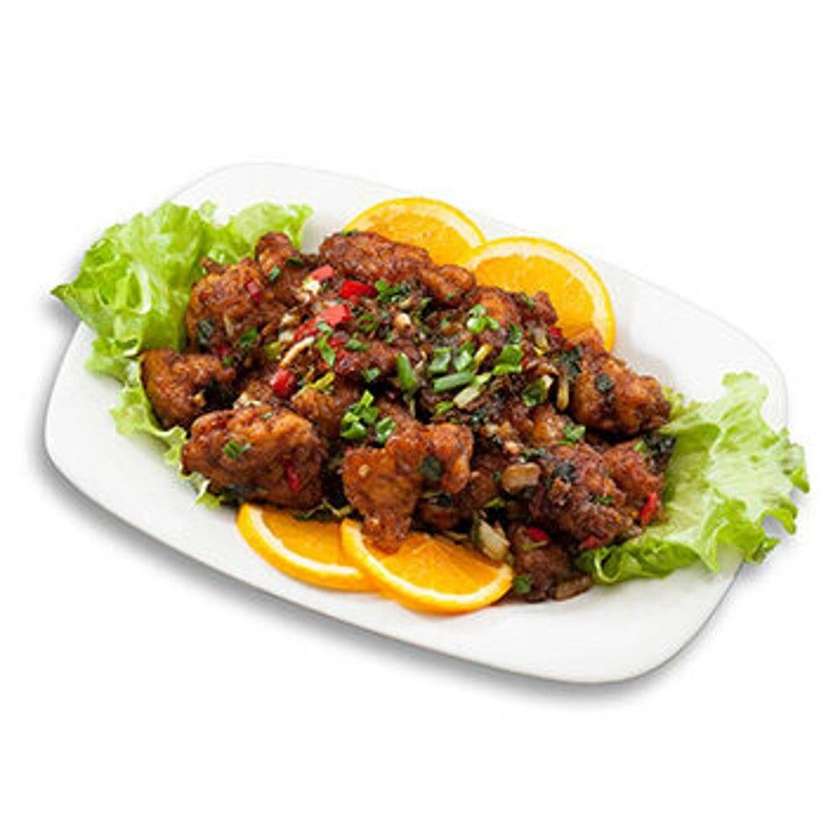 5. Chicken with pepper and salt 🌶️