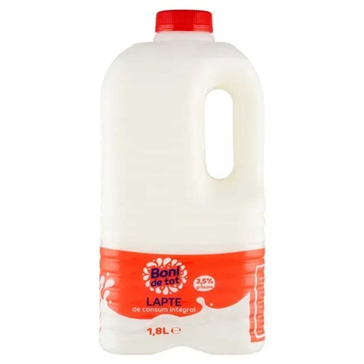 Boni De Tot Lapte Integral 3,5% 1,8L
