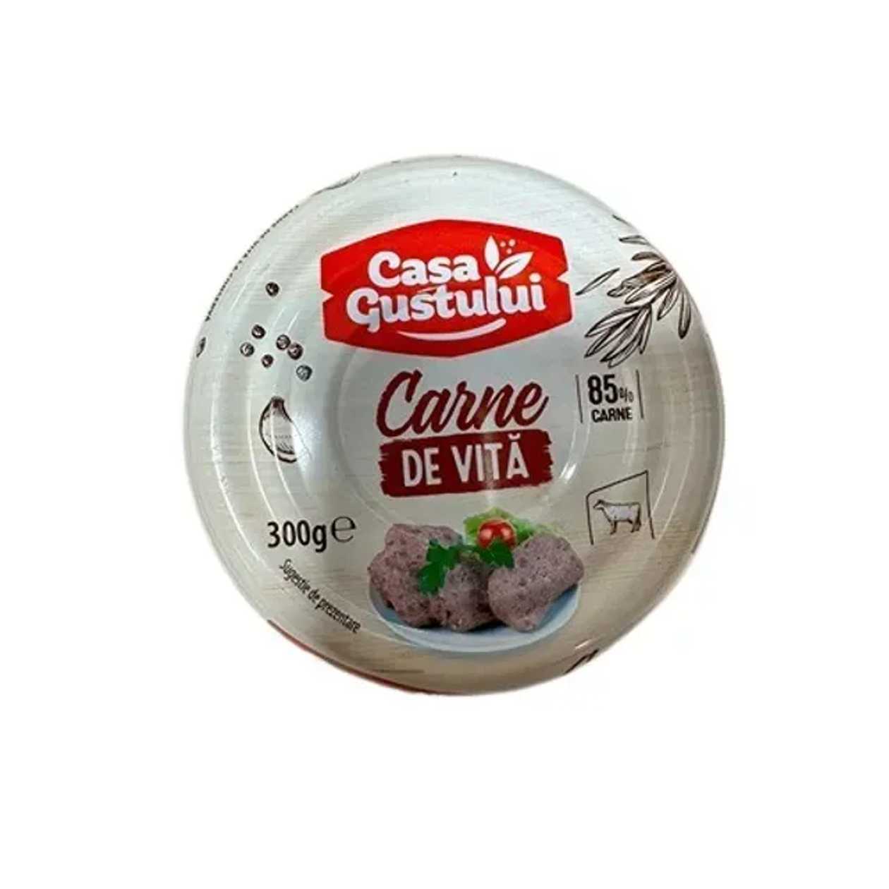 Casa Gustului Carne de vita 85% 300 g