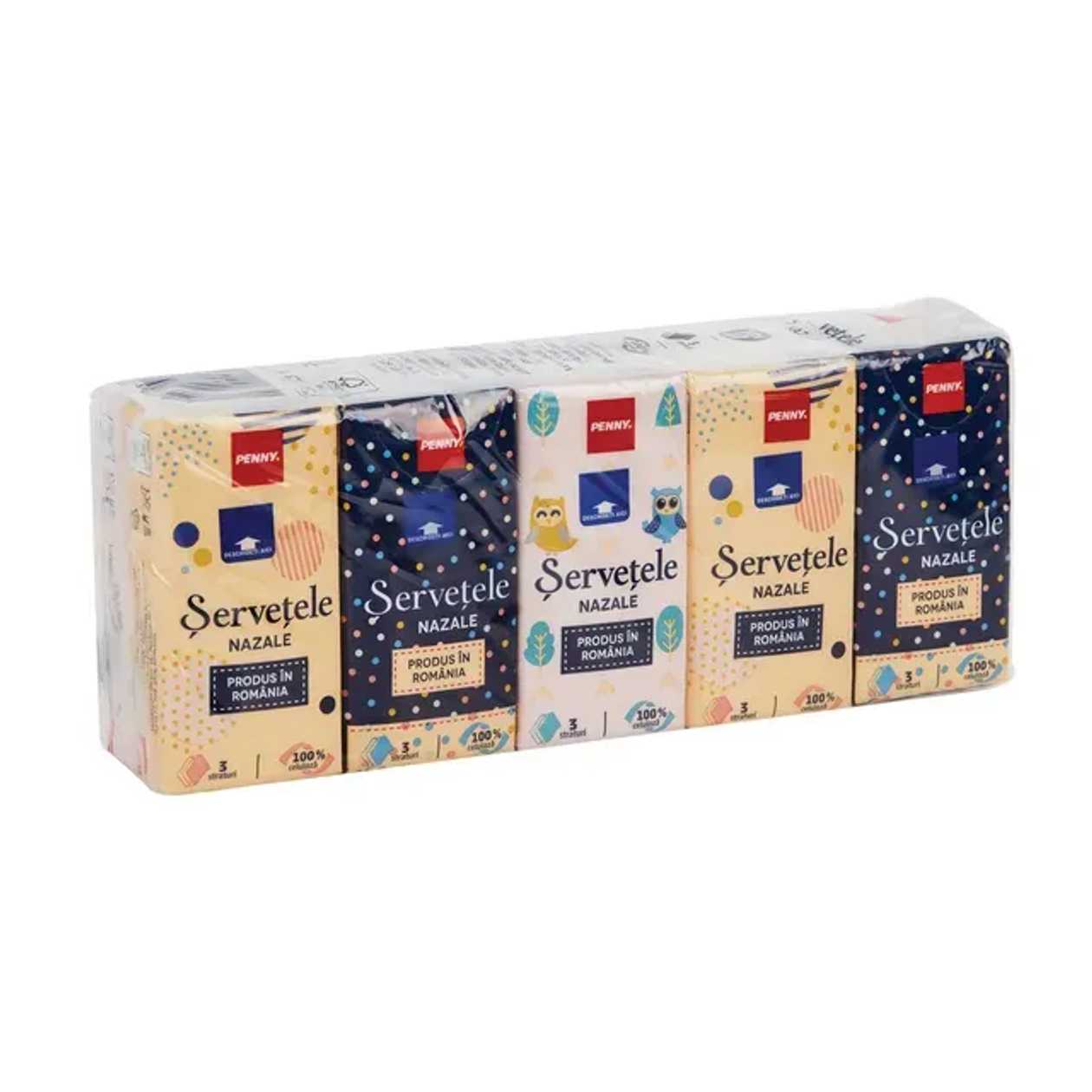 PENNY Servetele nazale 3 straturi diverse sortimente