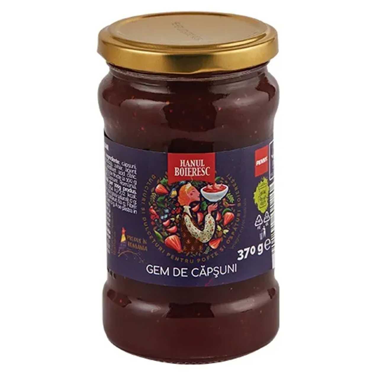 Hanul Boieresc Gem capsuni 370 g