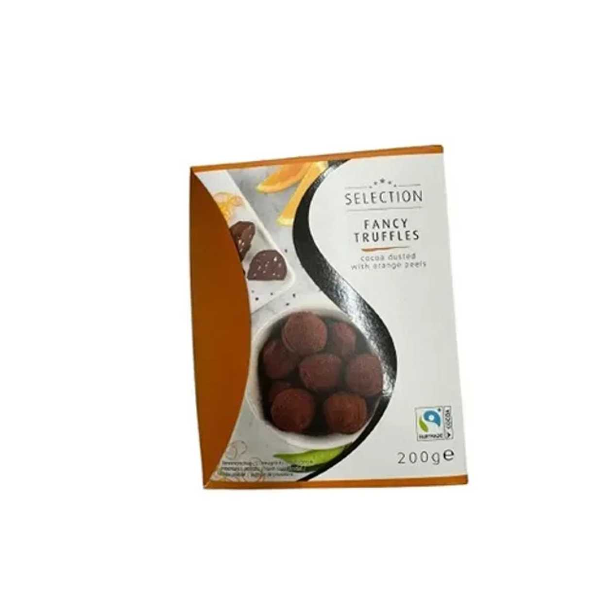 Selection Praline trufe cu alune / portocala / migdale 200 g