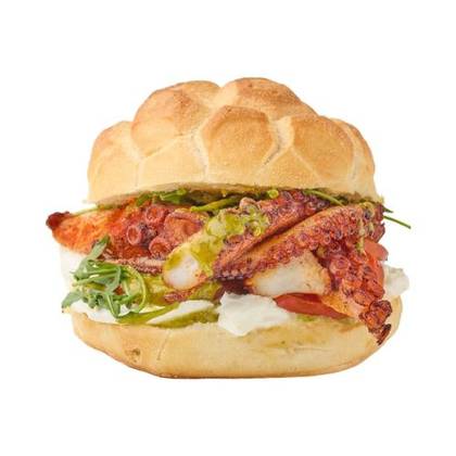 Tartaruga cu caracatița la grătar