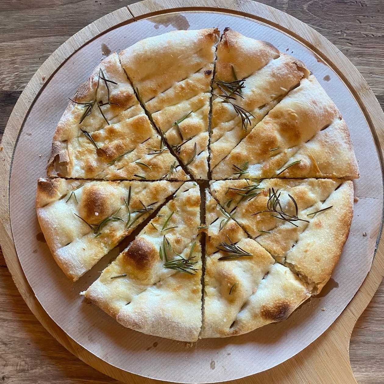 Focaccia with Rosemary