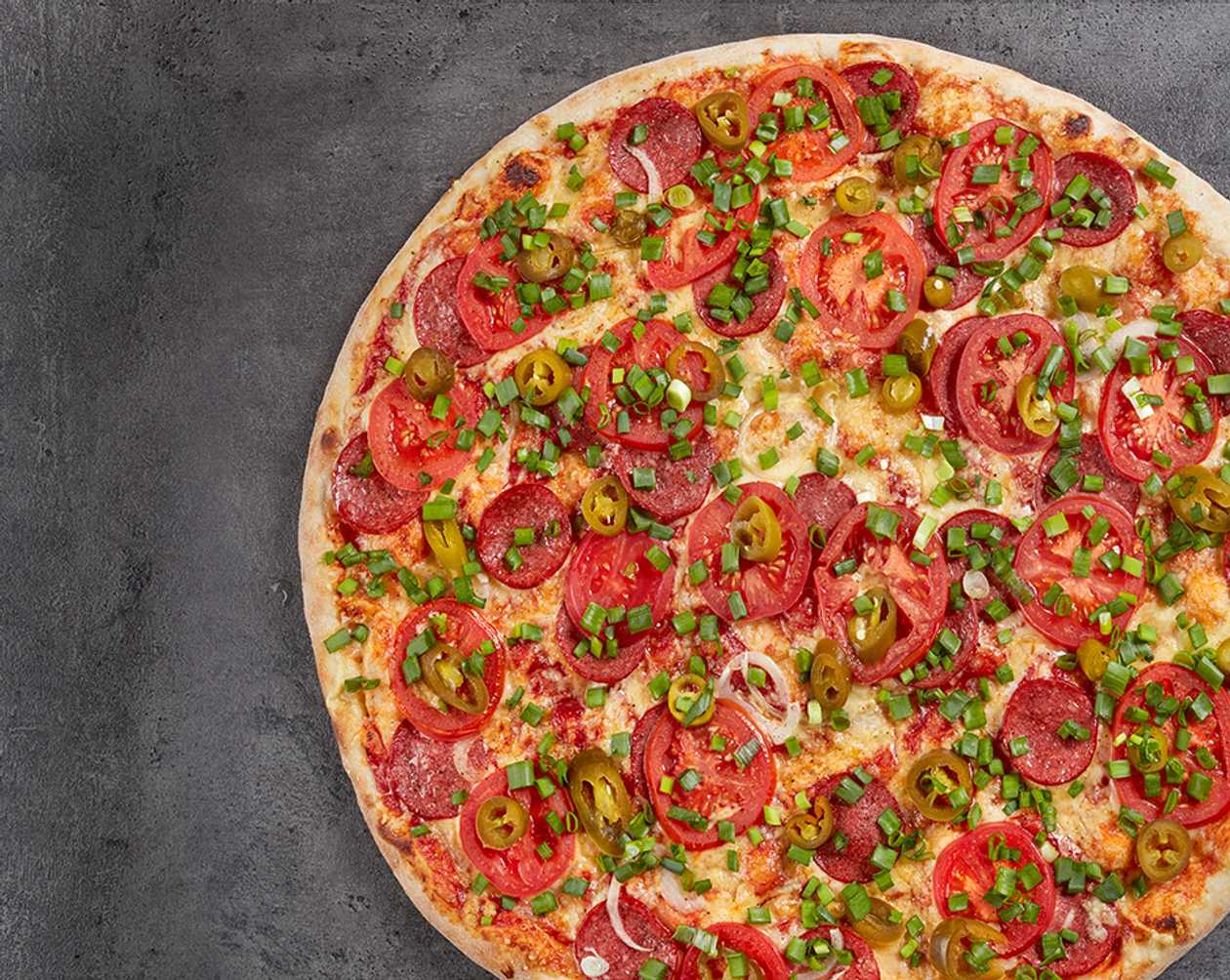 Jalapeño pizza 40cm