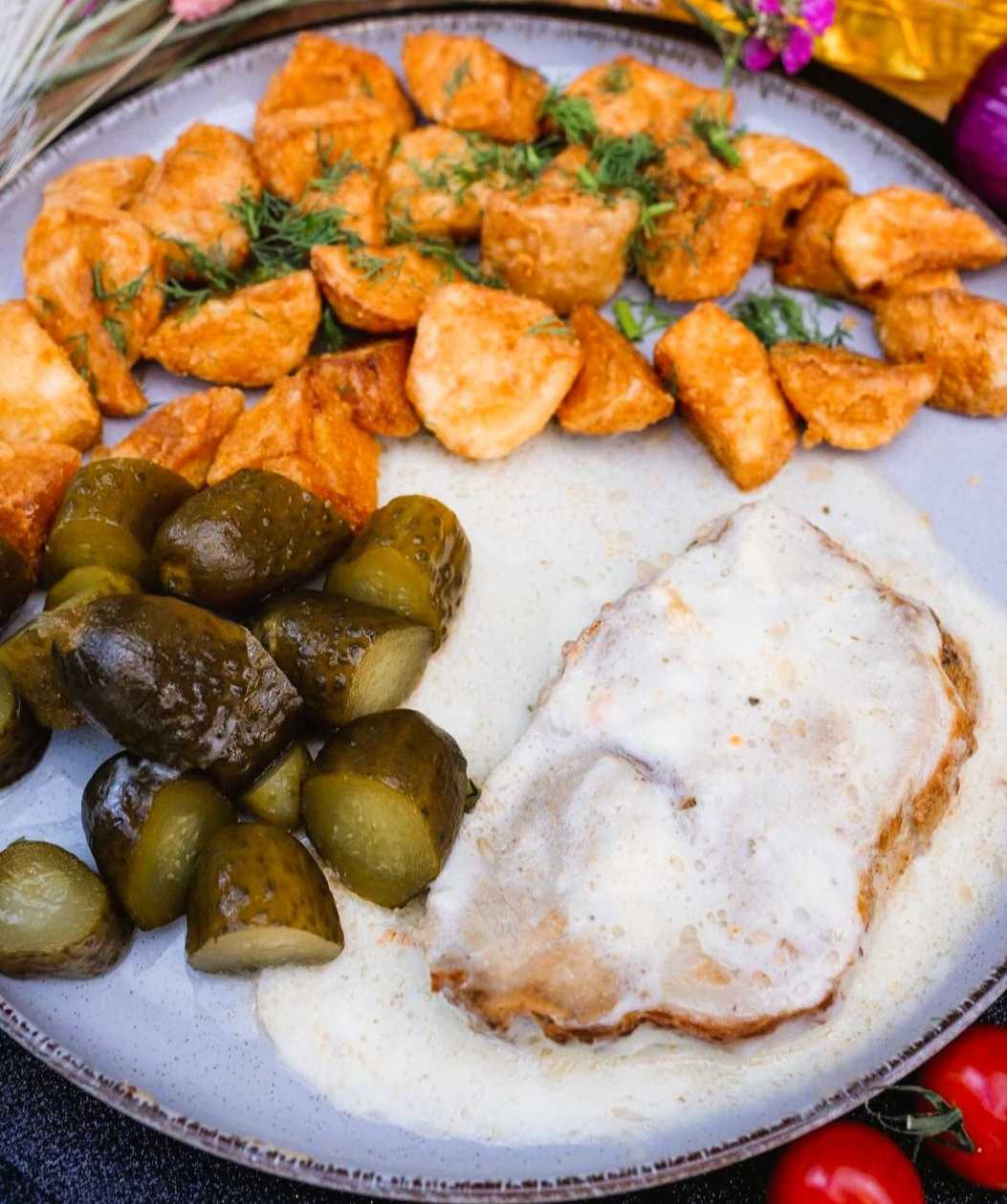 Karkówka w Sosie Chrzanowym