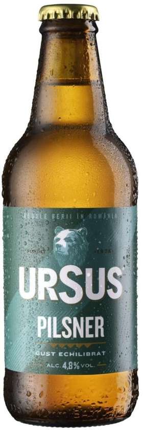 Bere Ursus Pilsner, 0.33L