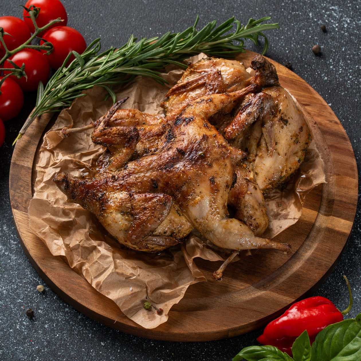 Grilled Quail