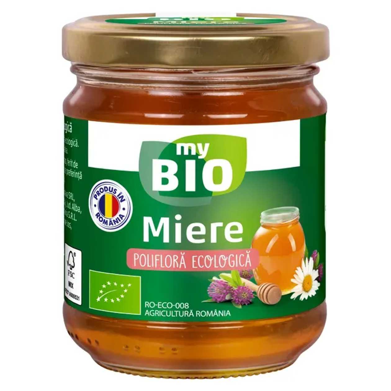 MyBIO Miere poliflora 250 g
