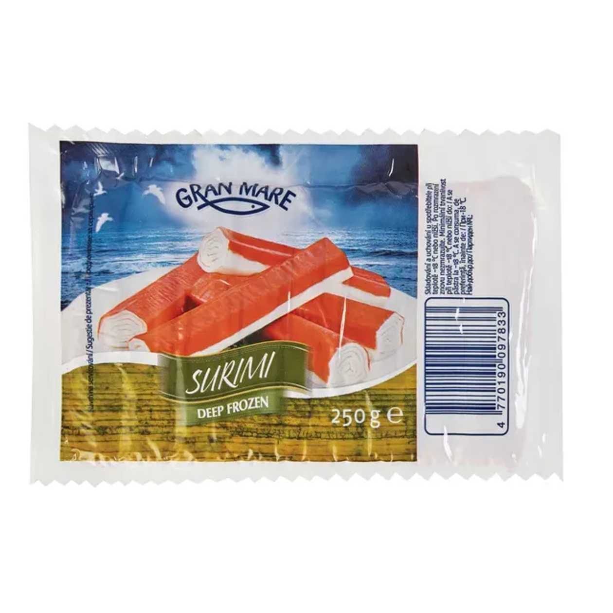 Gran Mare surimi crochete pane 250 g