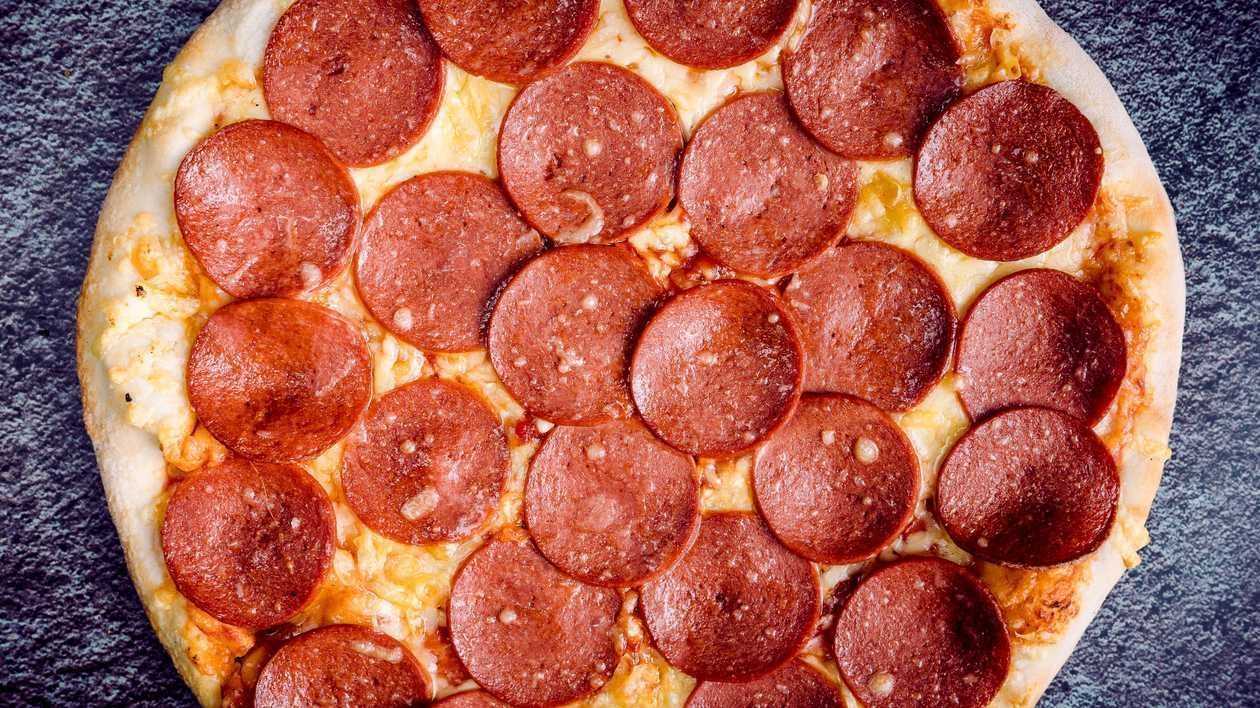 Double sausage pizza 30cm