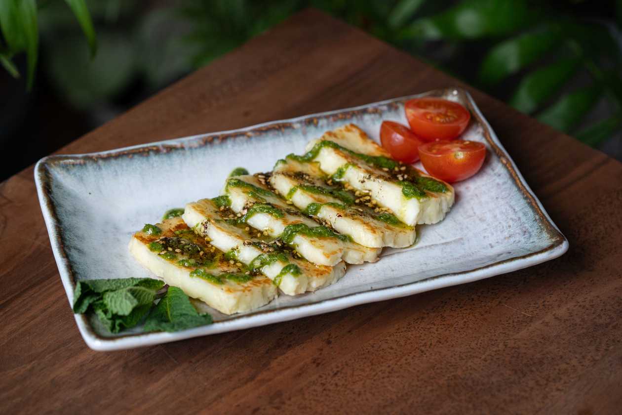 Pesto Zaatar Halloumi (150g)