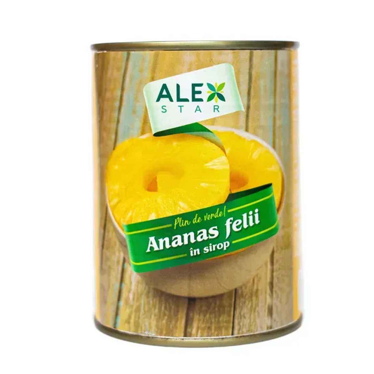 Alex Star Ananas felii in sirop 565 g