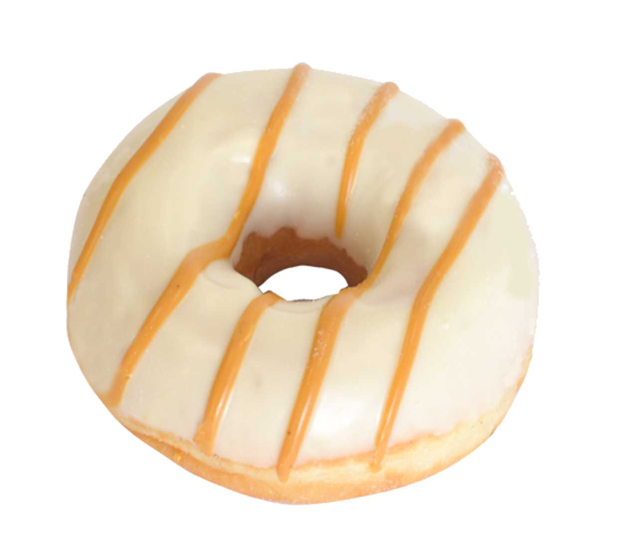 Donut with caramel filling