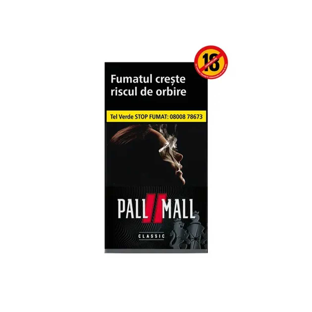 Pall Mall Classic black 100s tigari
