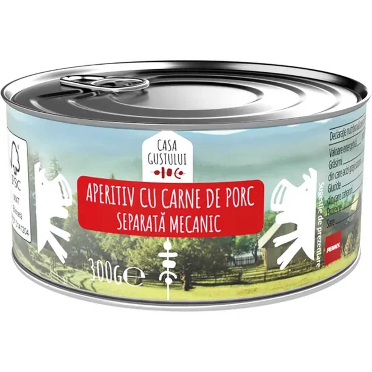 Casa Gustului Aperitiv cu carne de porc 300 g