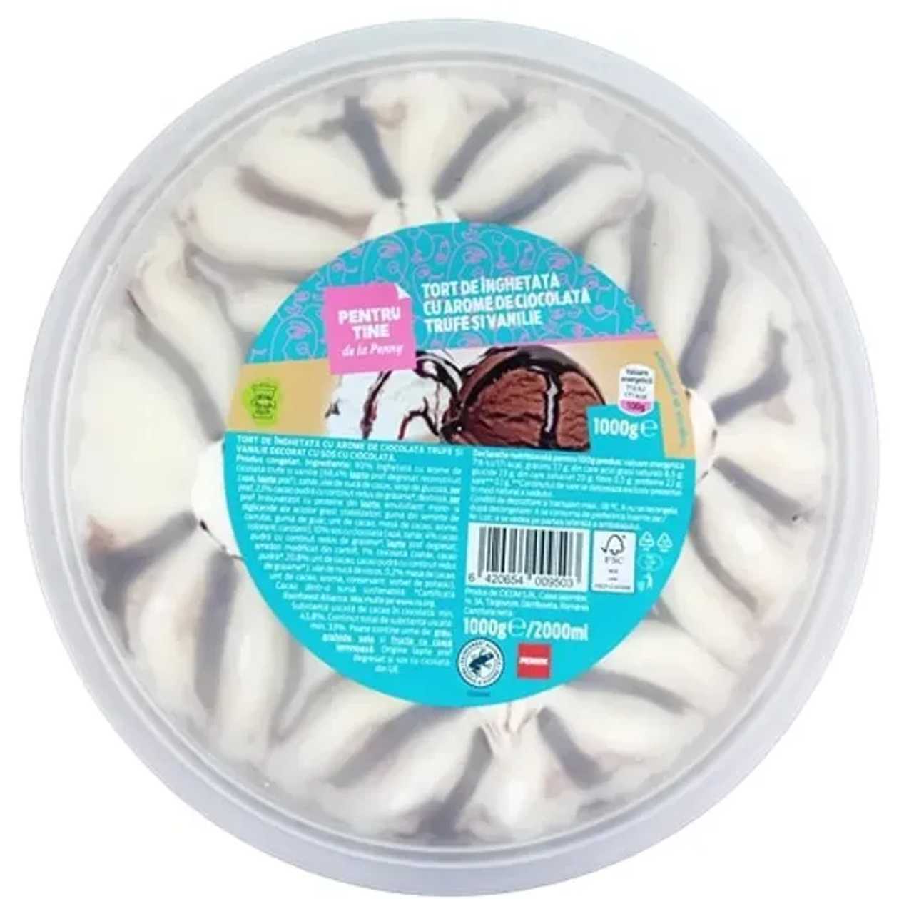 Pentru tine de la PENNY Tort ciocolata cu trufe 1000 g