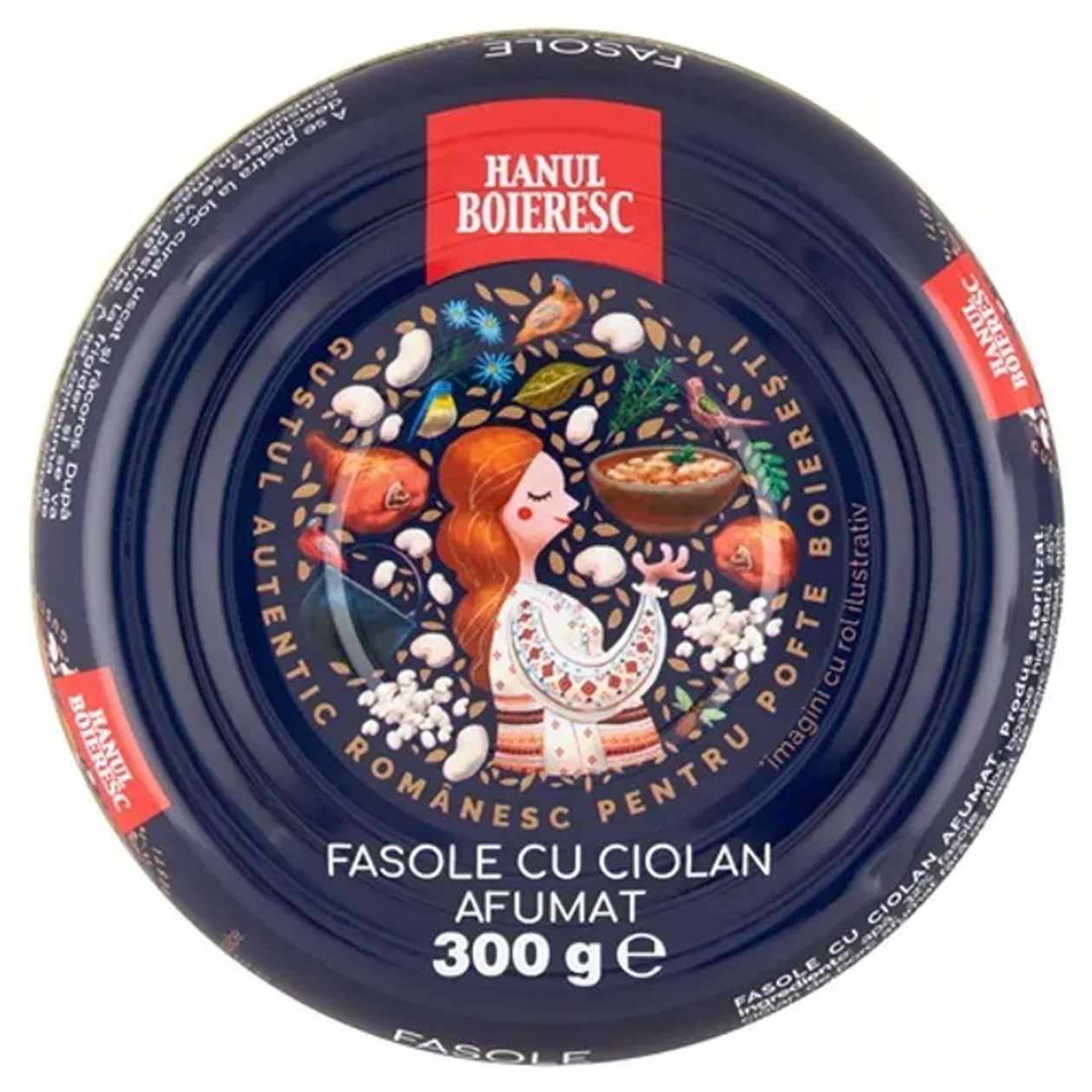 Hanul Boieresc Fasole Cu Ciolan 300G